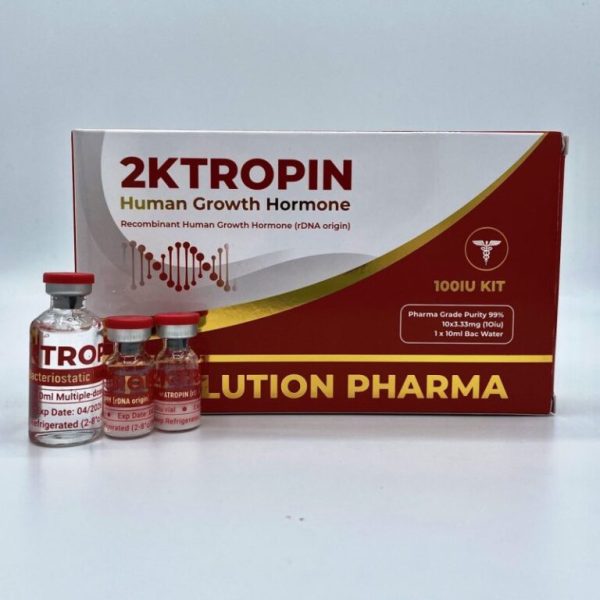 2KTropin Human Growth Hormone 100iu Kit